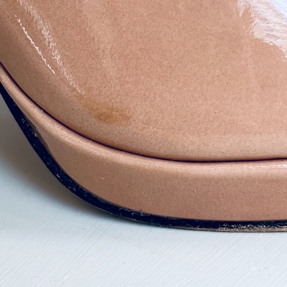 Stuart Weitzman Nude Patent Pumps - Picture 10 of 12